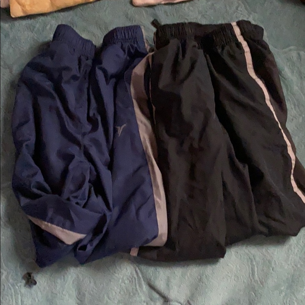 Two wind pants